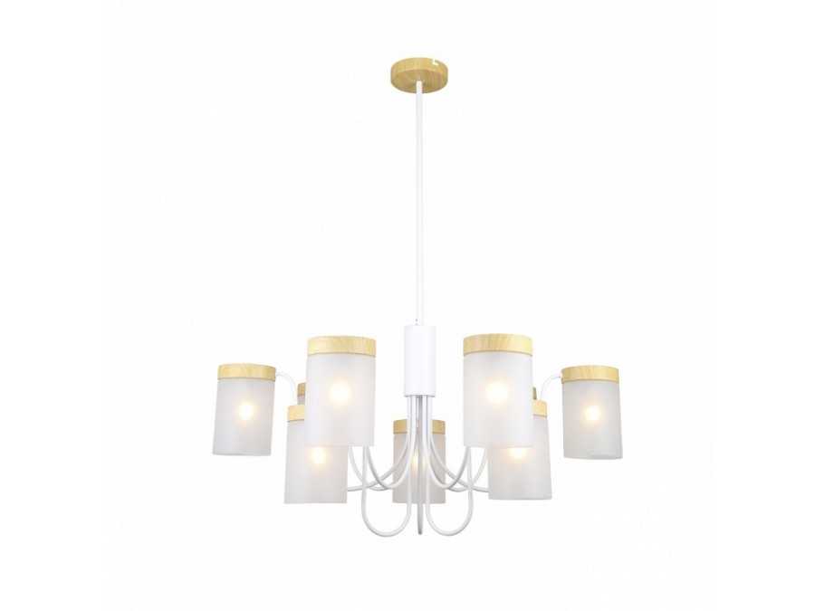 Люстра на штанге Escada Harmony 1172/9P White