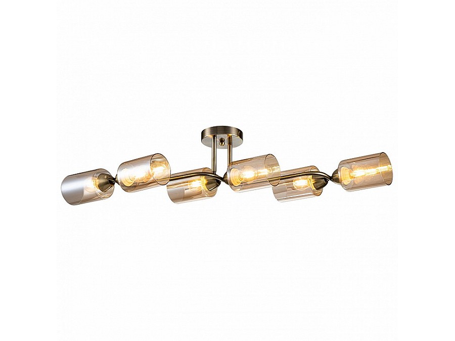 Люстра на штанге Escada Bungarus 1110/6P Bronze