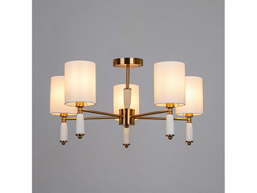 Люстра на штанге Arte Lamp WAVERLEY A4102PL-5PB