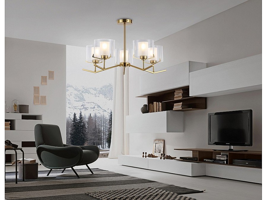 Люстра на штанге Ambrella Light HIGH LIGHT LH57007