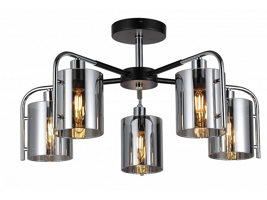 Люстра на штанге Escada Elegant 671/5P Chrome