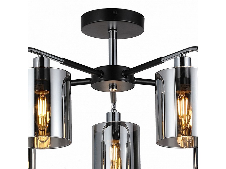 Люстра на штанге Escada Elegant 671/5P Chrome