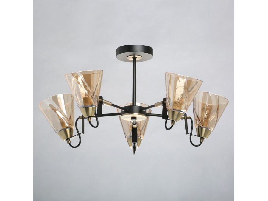 Люстра на штанге DeMarkt Гамбург 25 605016805