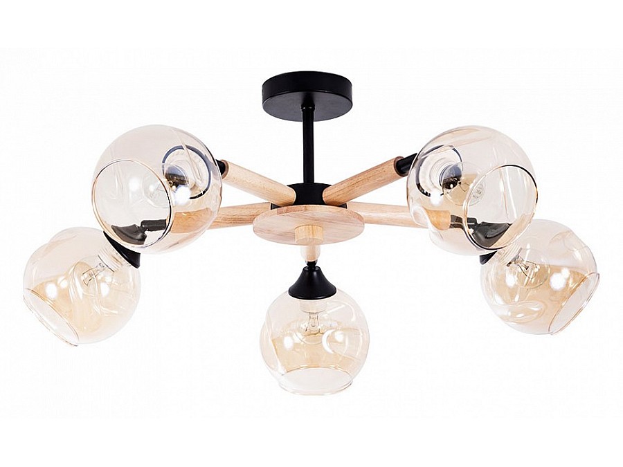 Люстра на штанге Arte Lamp Branson A4370PL-5BR