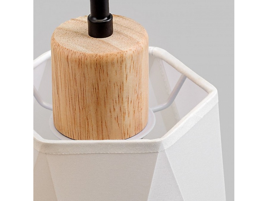 Люстра на штанге Imex MD.5714 MD.5714-5-S-BK+WOOD