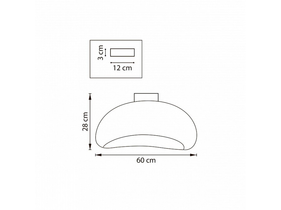 Накладной светильник Lightstar Sigma 611666