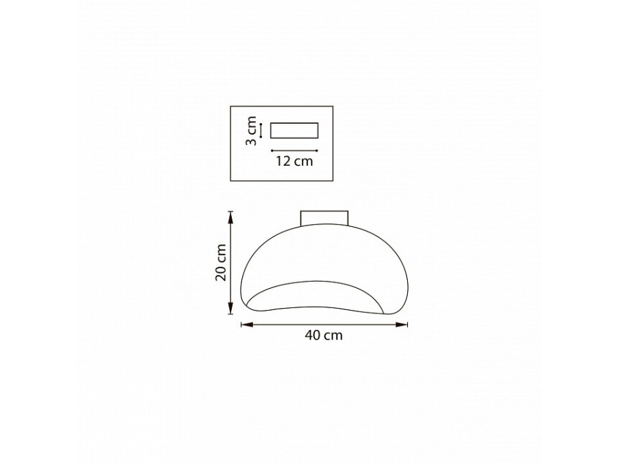 Накладной светильник Lightstar Sigma 611646