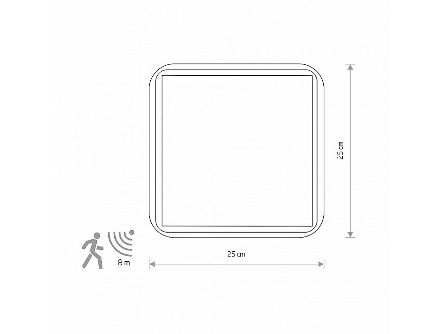 Накладной светильник Nowodvorski Tahoe Sensor 10040