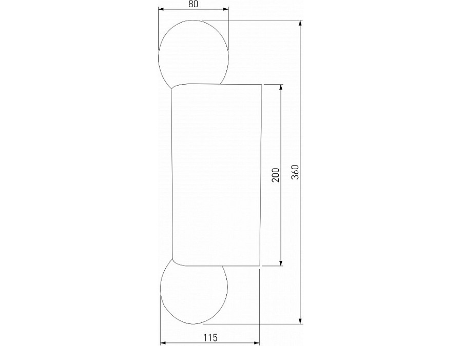 Накладной светильник Elektrostandard Lily a064601