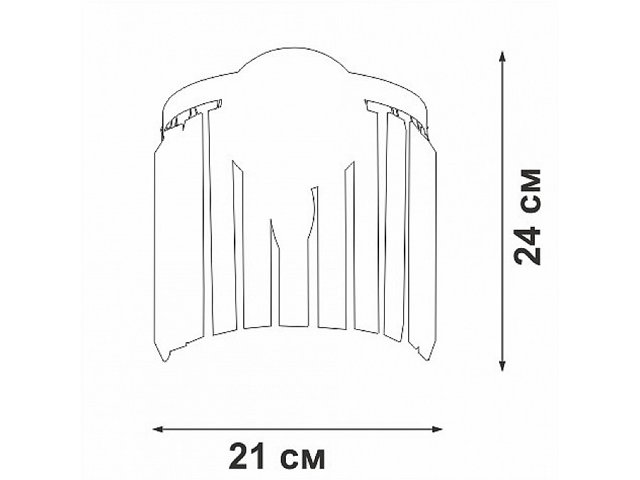 Накладной светильник Vitaluce V5151 V5151-9/1A