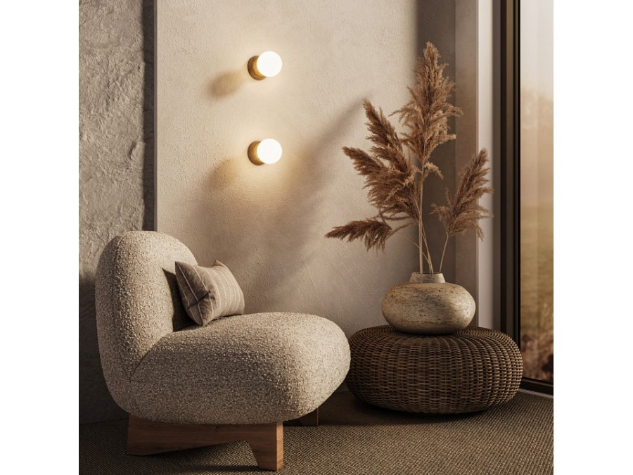 Накладной светильник Eurosvet Stone 303051 травертин