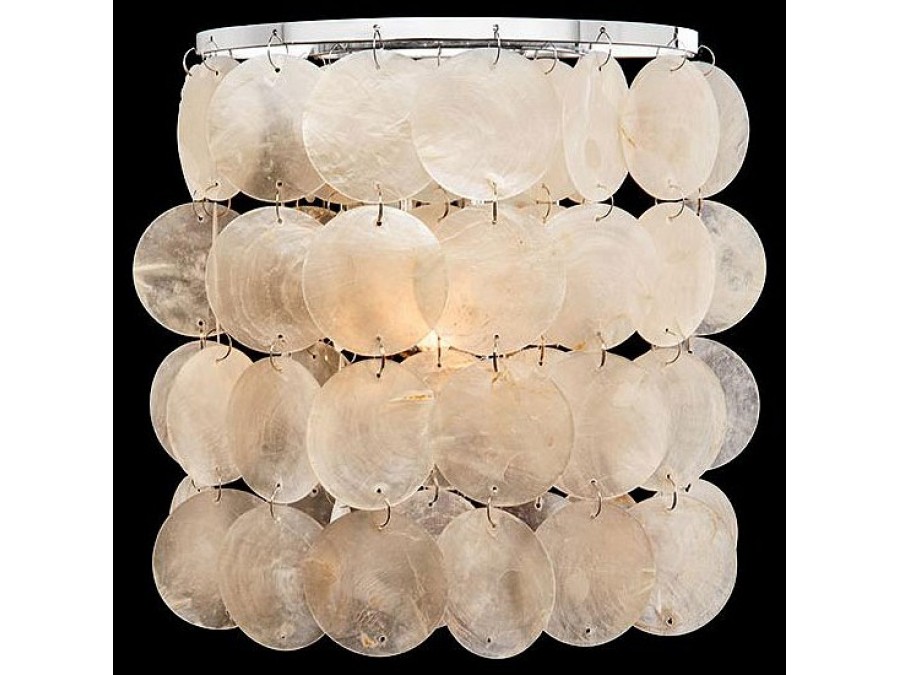 Накладной светильник Eurosvet 60005 60005/1 хром/перламутр