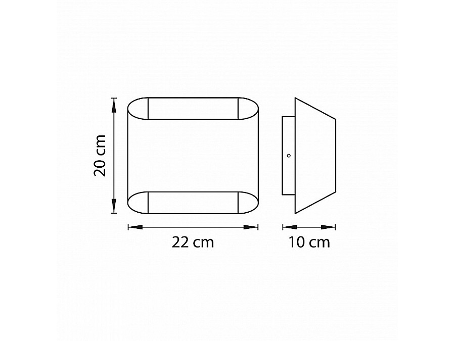 Накладной светильник Lightstar Muro 808627