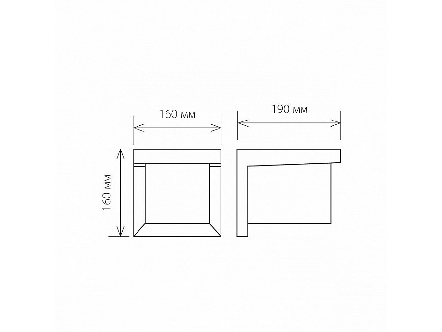 Накладной светильник Elektrostandard Shelter a038435