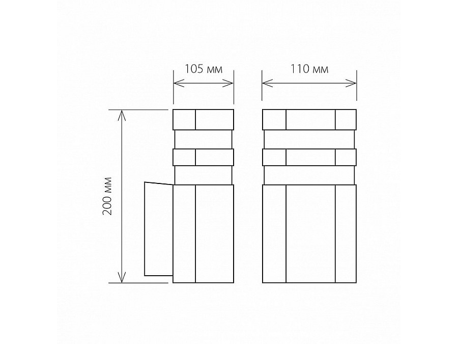 Светильник на штанге Elektrostandard Techno 1444 a032627