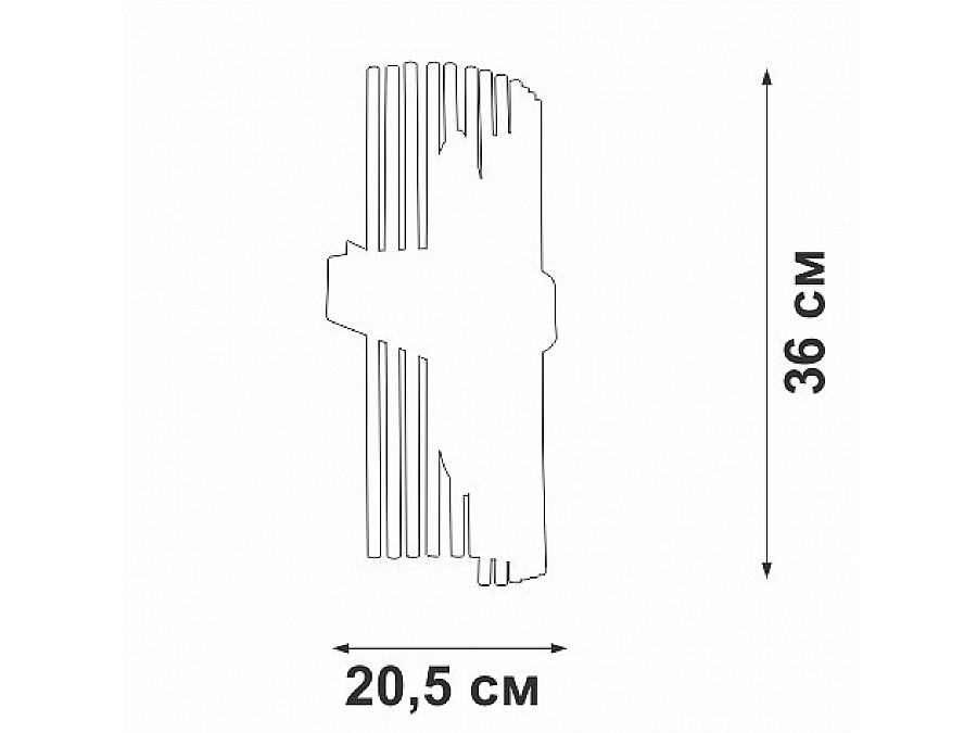 Накладной светильник Vitaluce V58710 V58710-8/2A
