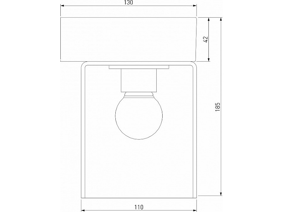 Светильник на штанге Elektrostandard Atrani 35085/D