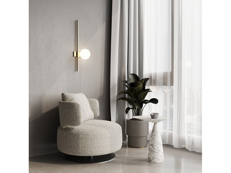 Накладной светильник Eurosvet Frost 503052 латунь