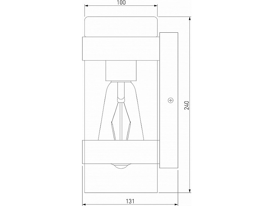 Накладной светильник Elektrostandard Falcon 35167/D