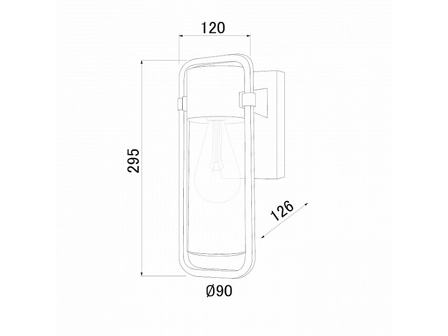 Светильник на штанге Elektrostandard Lab Lab черный (35001/D)