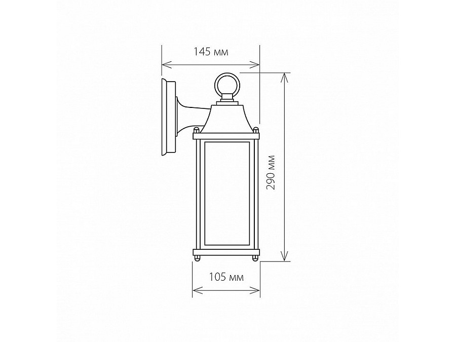 Светильник на штанге Elektrostandard BRICK a038438