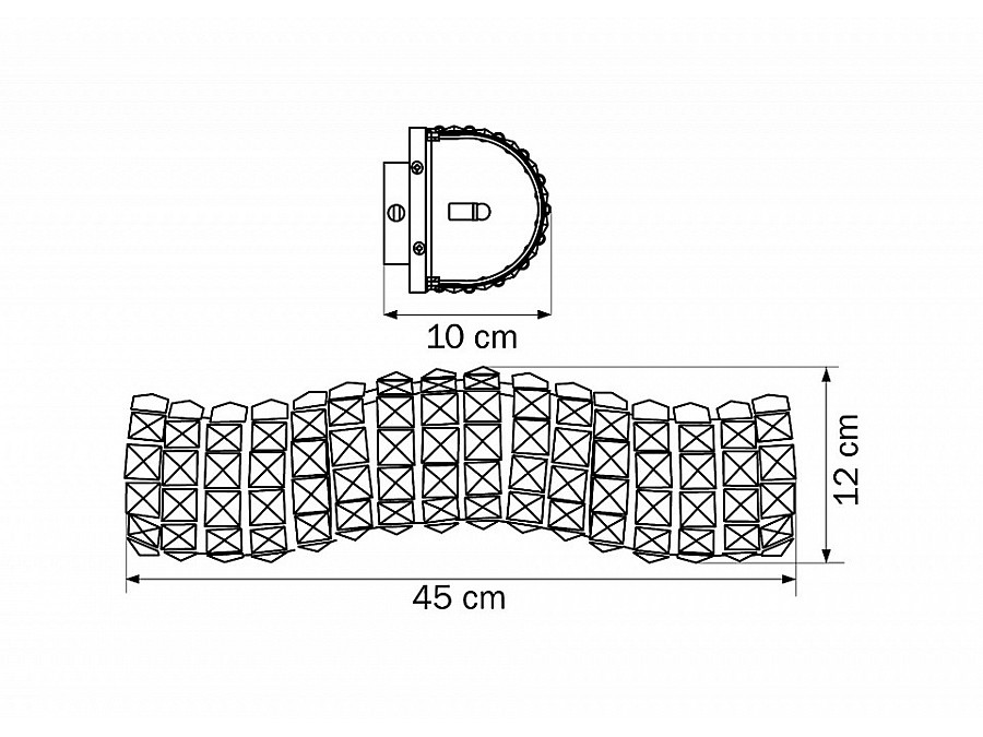 Накладной светильник Lightstar Onda 741632