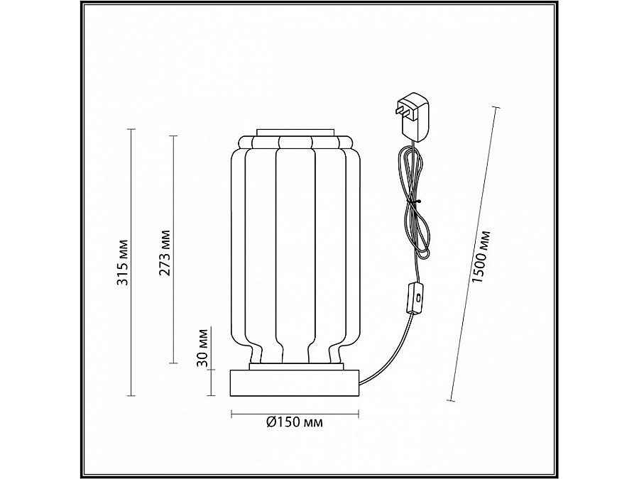 Настольная лампа декоративная Odeon Light Jam 5408/10TL