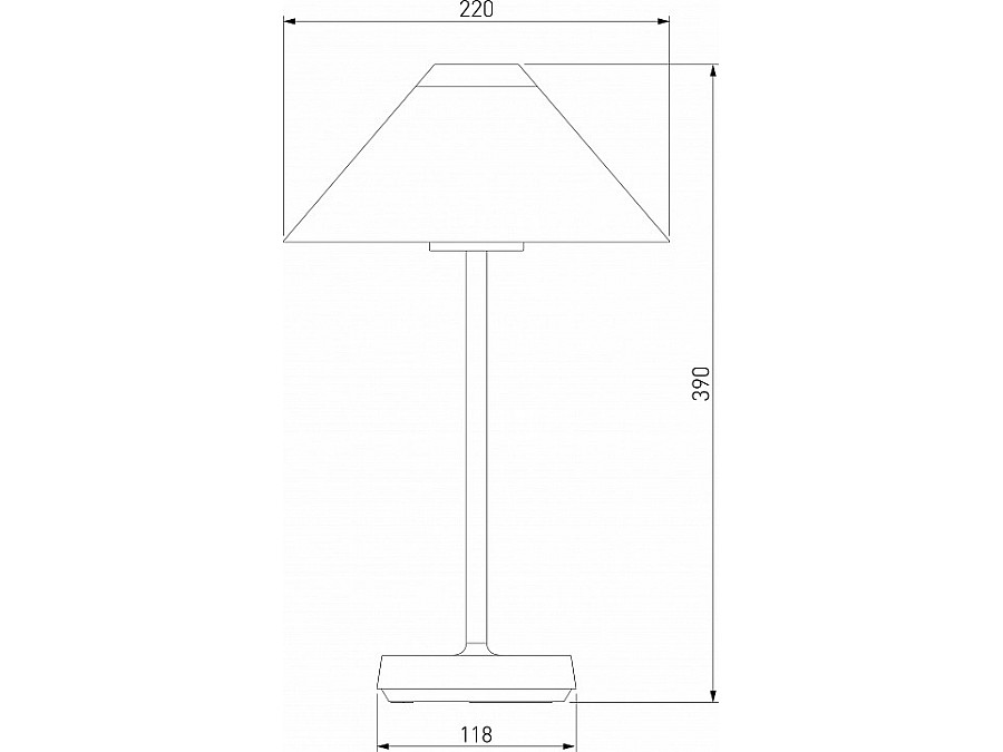 Настольная лампа декоративная Elektrostandard Mistery TL70210