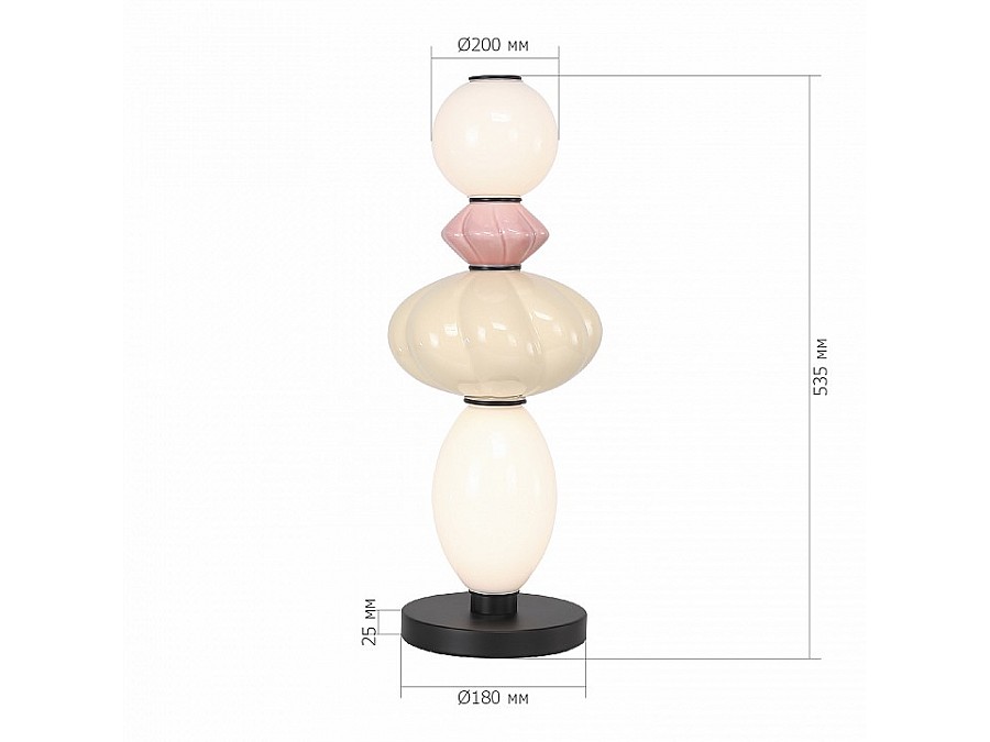 Настольная лампа декоративная ST-Luce FLORENTINI SL6134.404.01