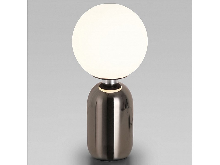 Настольная лампа декоративная Eurosvet Bubble 01197/1 черный жемчуг