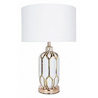 Настольная лампа декоративная Arte Lamp Revati A4016LT-1WH