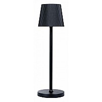 Настольная лампа декоративная Arte Lamp Fuyue A1616LT-1BK
