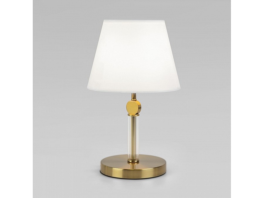 Настольная лампа декоративная Eurosvet Conso 01145/1 латунь