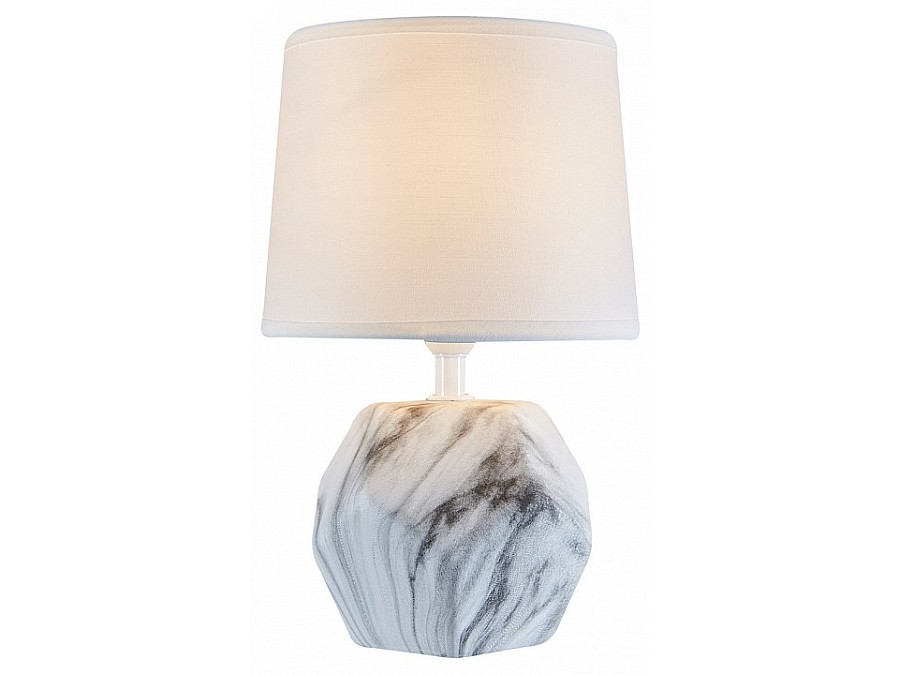 Настольная лампа декоративная Escada Marble 10163/T White