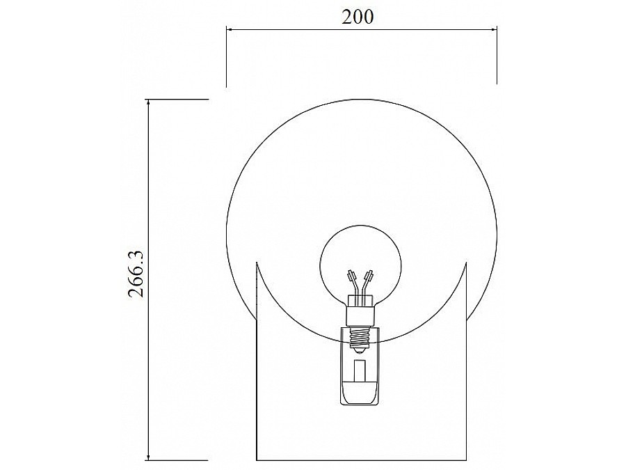Настольная лампа декоративная Eurosvet Pax 01167/1 черный