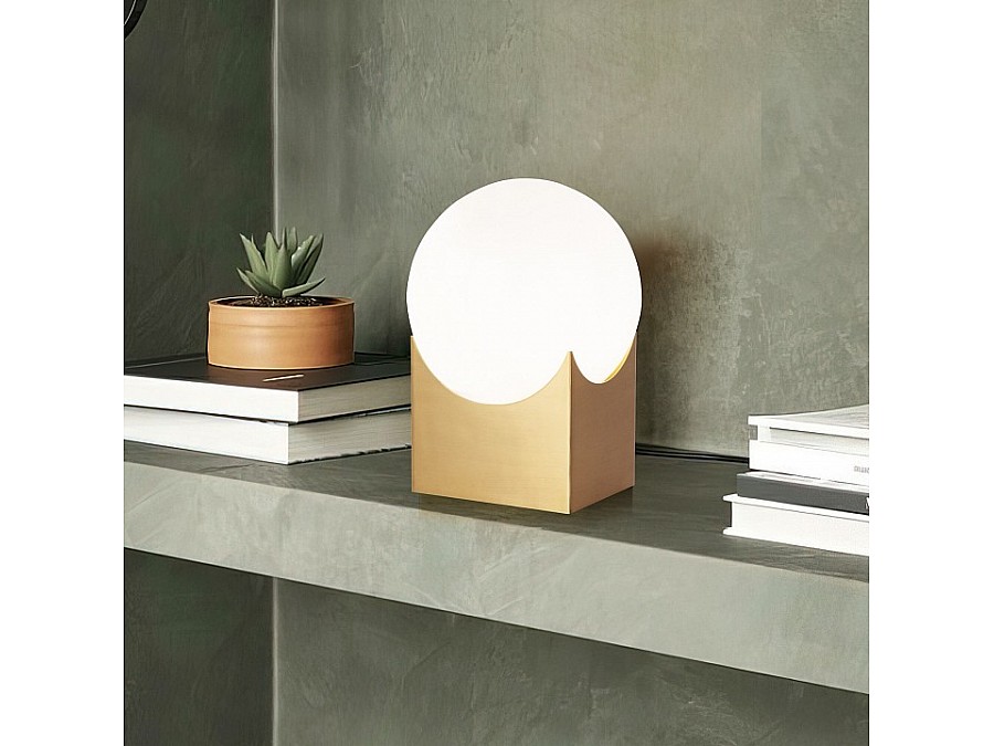 Настольная лампа декоративная Eurosvet Pax 01167/1 латунь