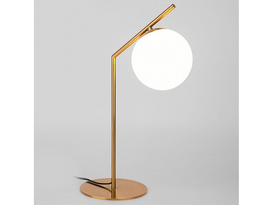 Настольная лампа декоративная Eurosvet Frost 01082/1 латунь