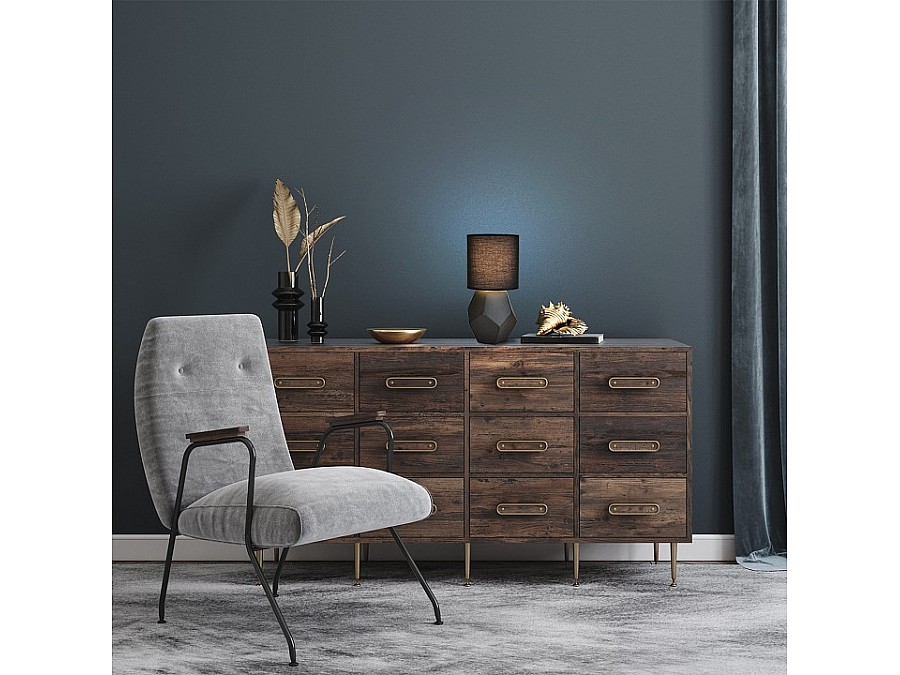 Настольная лампа декоративная Escada Diona 10205/T Black