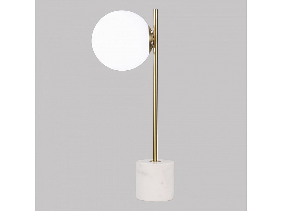 Настольная лампа декоративная Eurosvet Marbella 01157/1 латунь