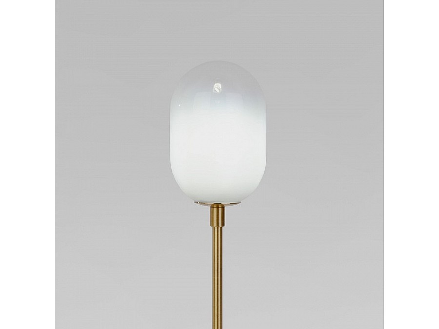 Настольная лампа декоративная Eurosvet Loona 01161/1 латунь