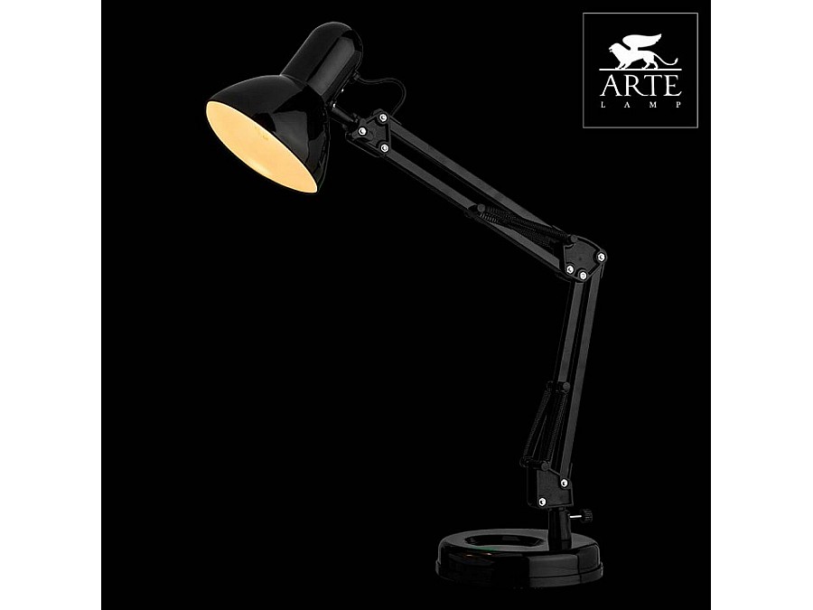 Настольная лампа офисная Arte Lamp Junior A1330LT-1BK