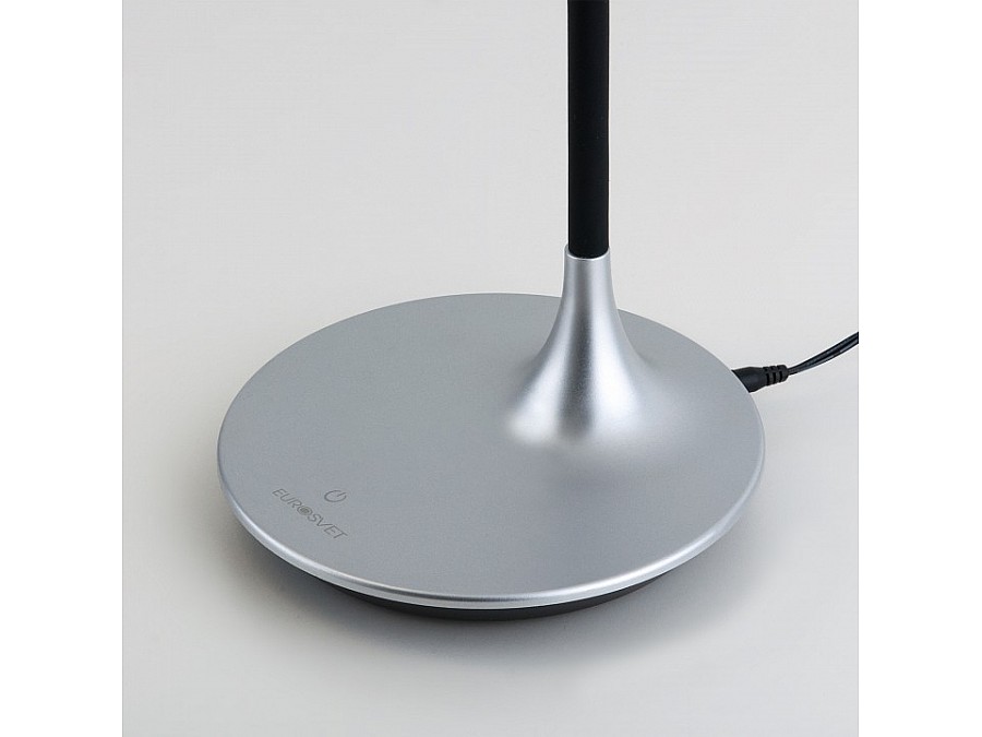 Настольная лампа офисная Eurosvet Urban 80422/1 серебристый 5W