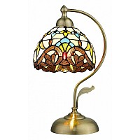 Настольная лампа декоративная Velante Tiffany 830-804-01