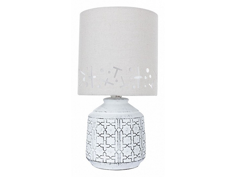 Настольная лампа декоративная Arte Lamp Bunda A4007LT-1WH