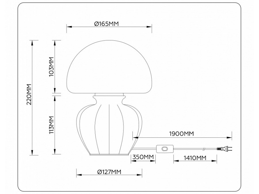 Настольная лампа декоративная Ambrella Light LH LH53248