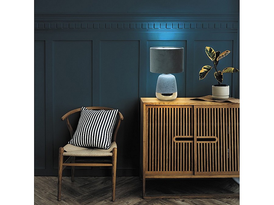 Настольная лампа декоративная Escada Hestia 10200/L Blue