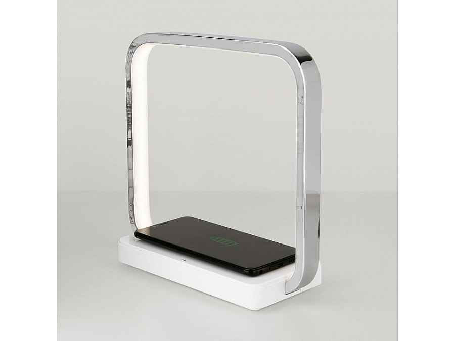 Настольная лампа офисная Eurosvet Frame 80502/1 хром