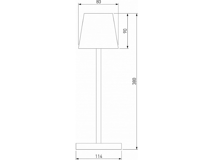 Настольная лампа декоративная Elektrostandard Mist a063970