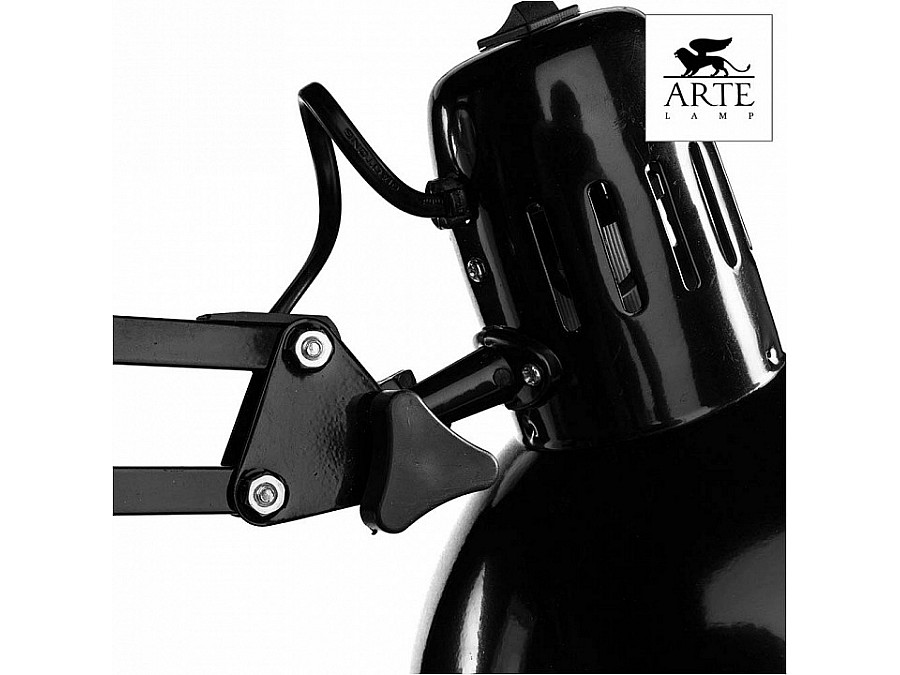 Настольная лампа офисная Arte Lamp Senior A6068LT-1BK