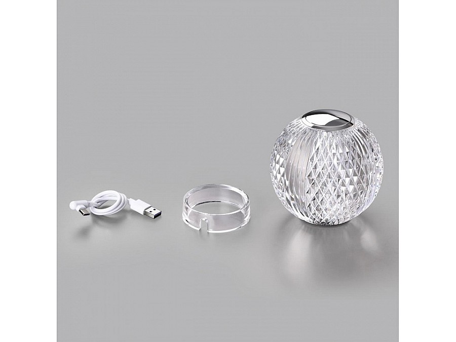 Настольная лампа декоративная Odeon Light Crystal 5007/2TL